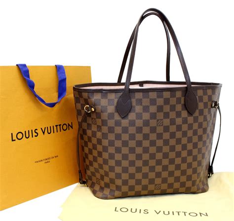 louis vuitton damier ebene neverfull rose ballerine|Louis Vuitton Damier Ebene backpack.